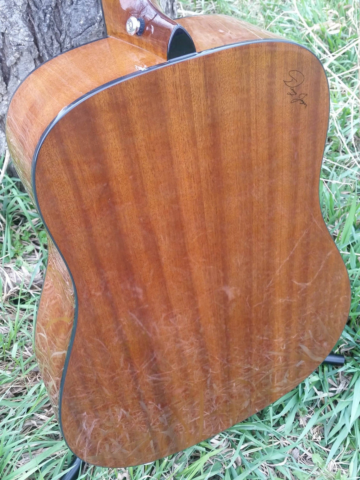 zad20 solid spruce acoustic guitar