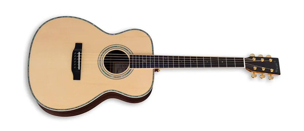 ZAD900 Solid Spruce/Rosewood Acoustic Smaller "OM" Size Pro Series