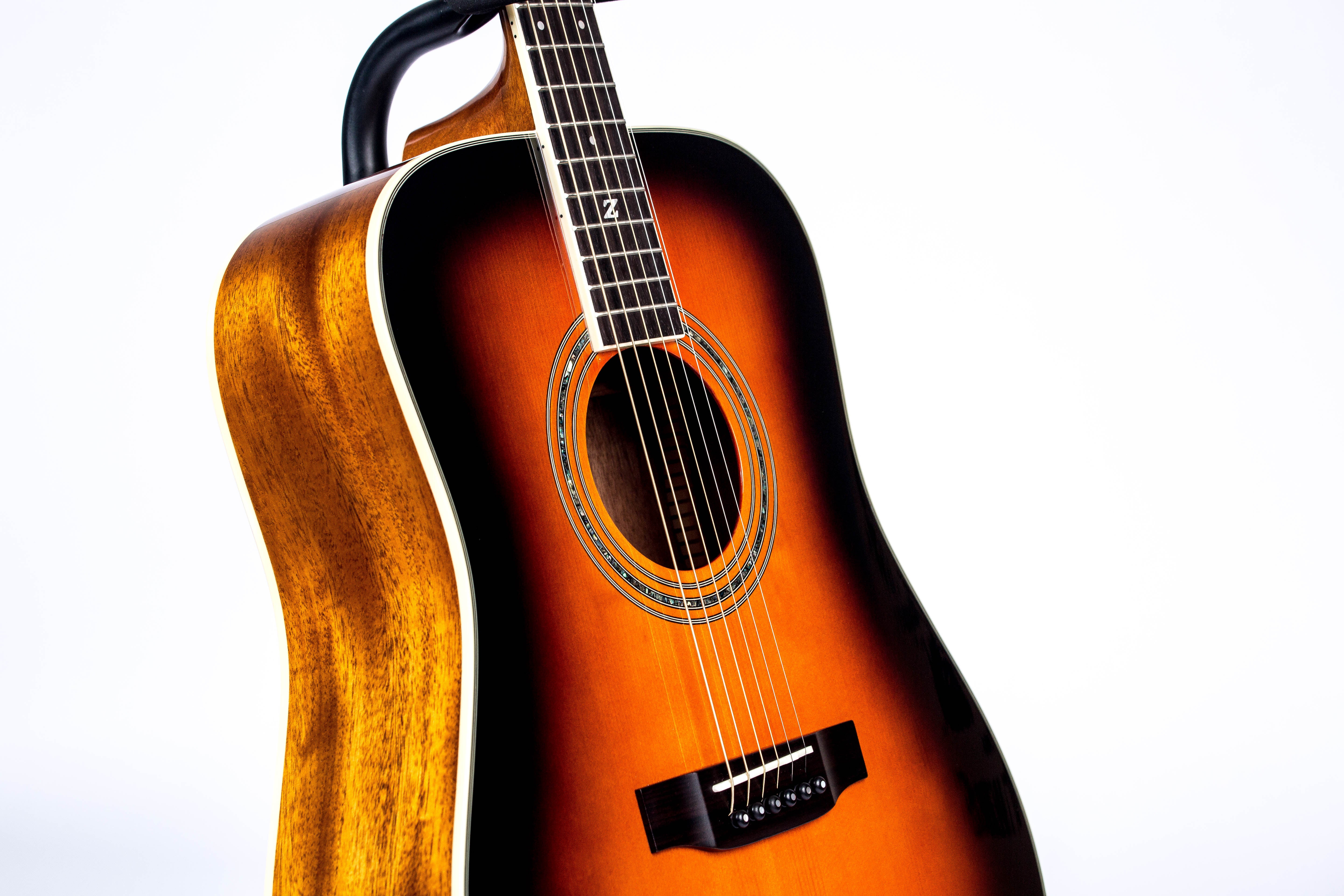 ZAD50CE Solid Spruce/Mahogany Acoustic Vintage Sunburst