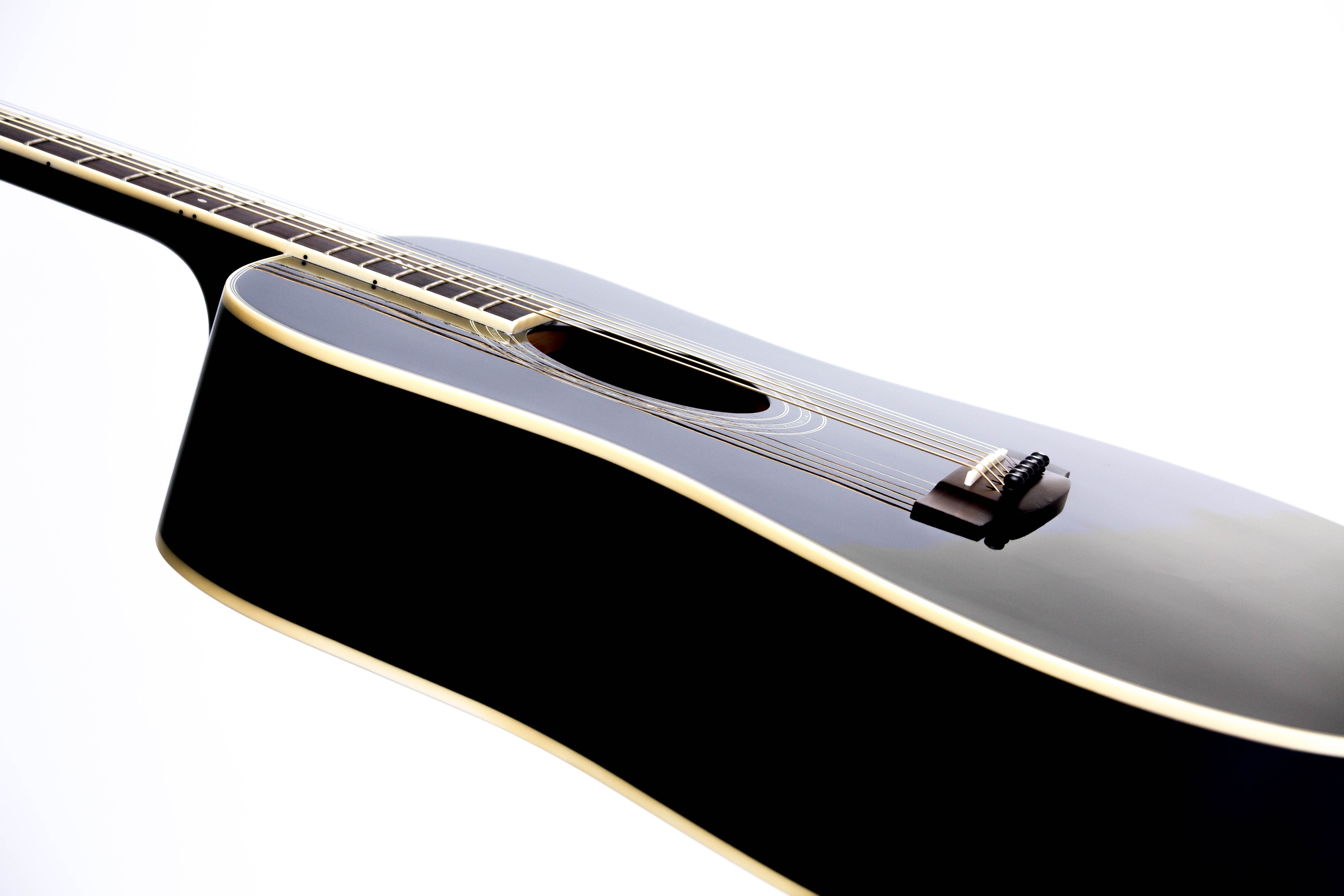 ZAD50 Solid Spruce/Mahogany Acoustic Black