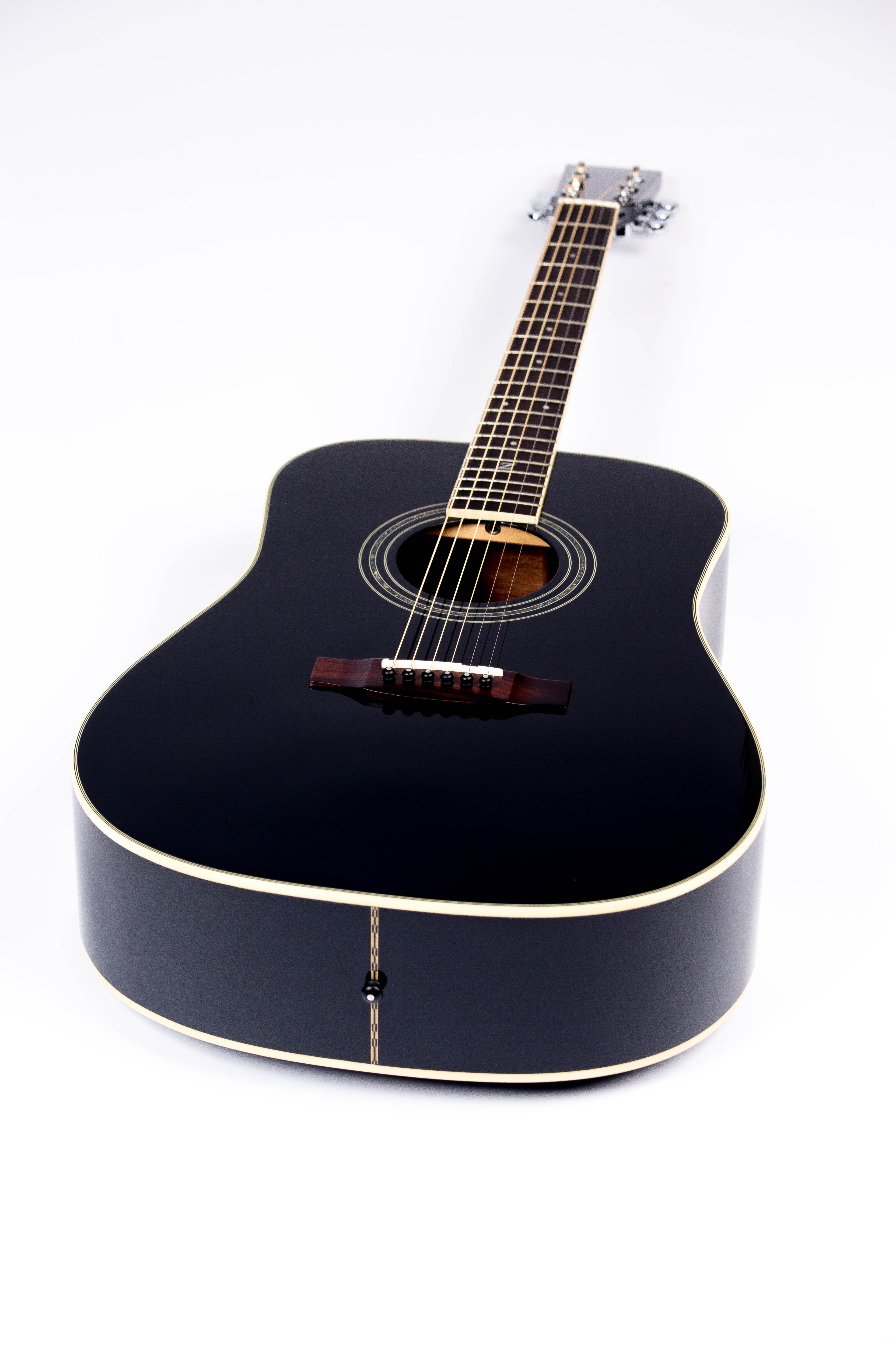 ZAD50 Solid Spruce/Mahogany Acoustic Black