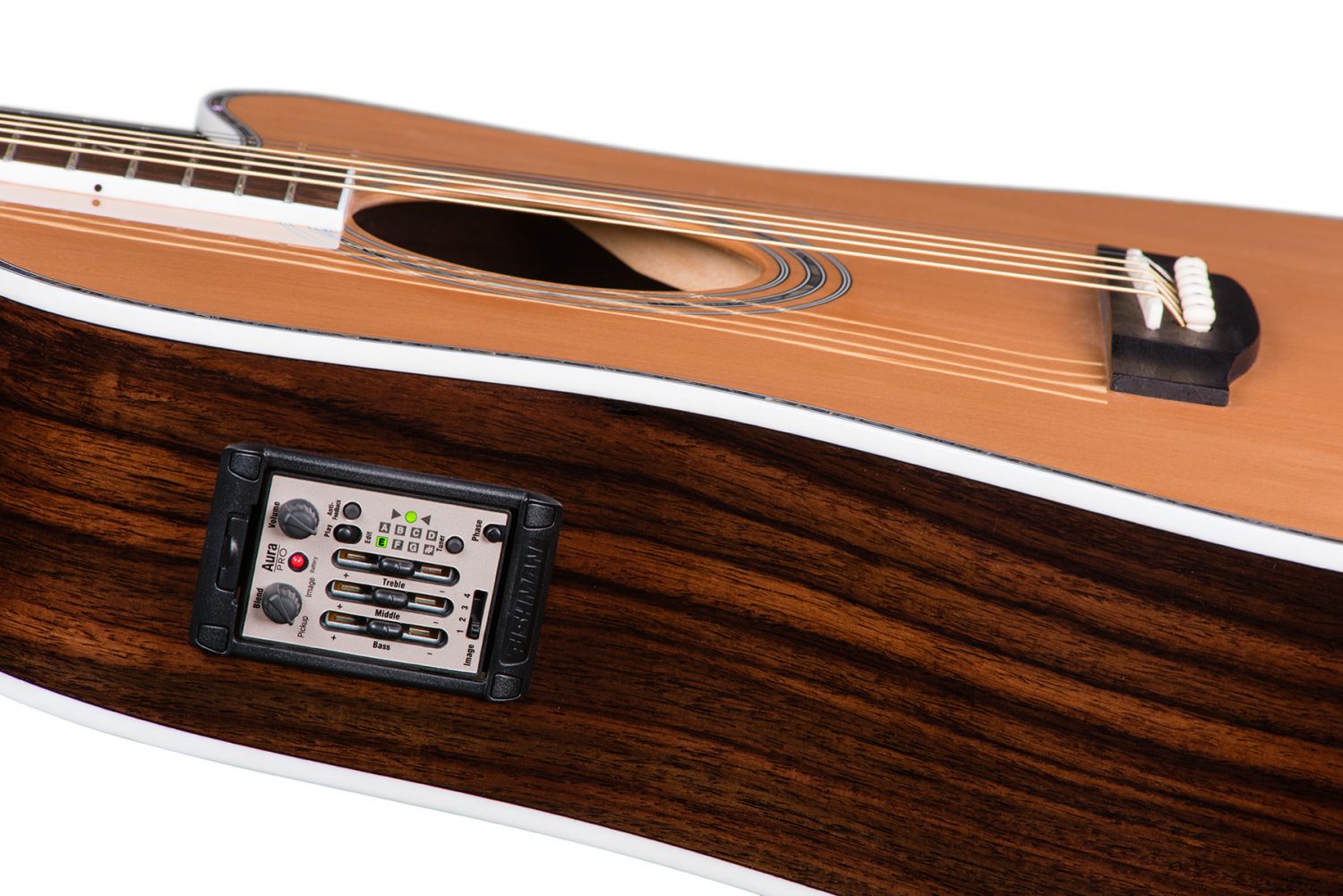 ZAD80CE Solid Cedar/Rosewood Acoustic Electric “AURA” Left Handed Pro Series