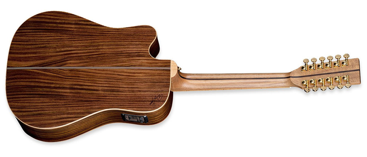 ZAD900CE 12 String Solid Spruce/Rosewood Acoustic Electric AURA Pro Series