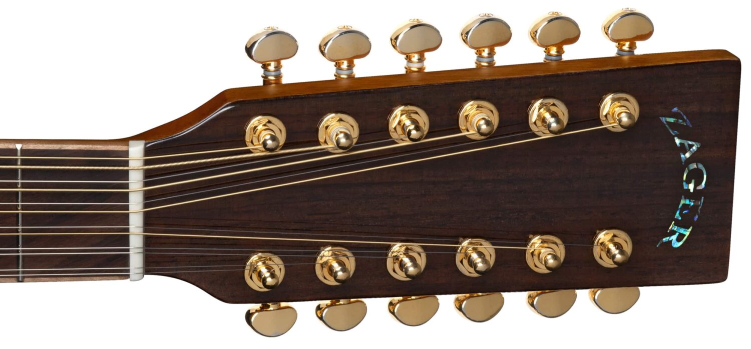 ZAD900E 12 String Solid Spruce/Rosewood Acoustic Electric AURA Pro Series