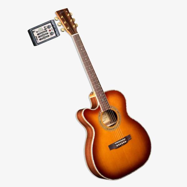 ZAD900CE Left Handed Solid Spruce/Rosewood Acoustic Electric AURA Pro Series 50th Anniversary Tobacco Sunbur