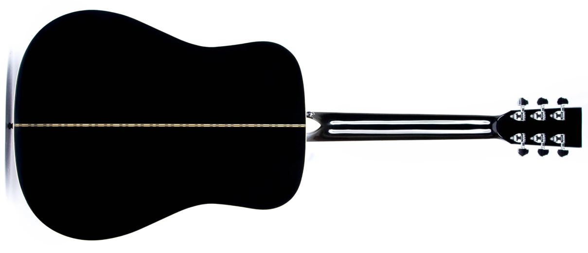 ZAD50 Solid Spruce/Mahogany Acoustic Black