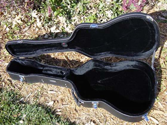hardshell guitar wood case
