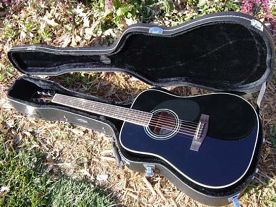 hardshell guitar wood case