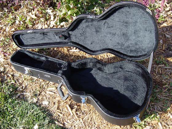 hardshell guitar wood case