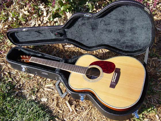 hardshell guitar wood case