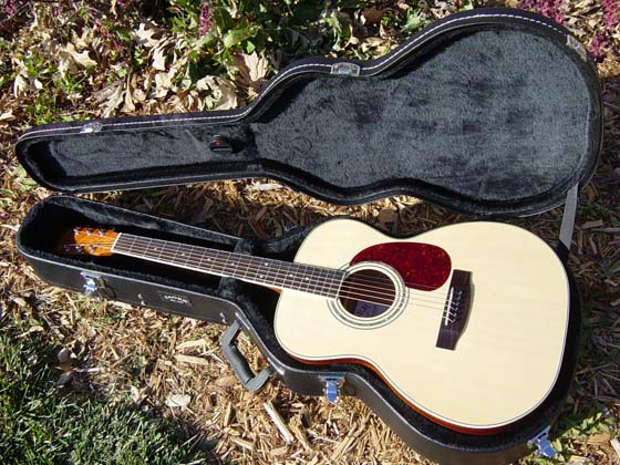 hardshell guitar wood case