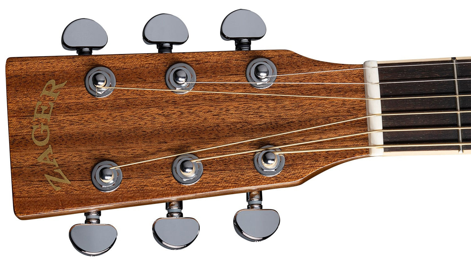 ZAD50CE Left Handed Solid African Mahogany Acoustic Electric