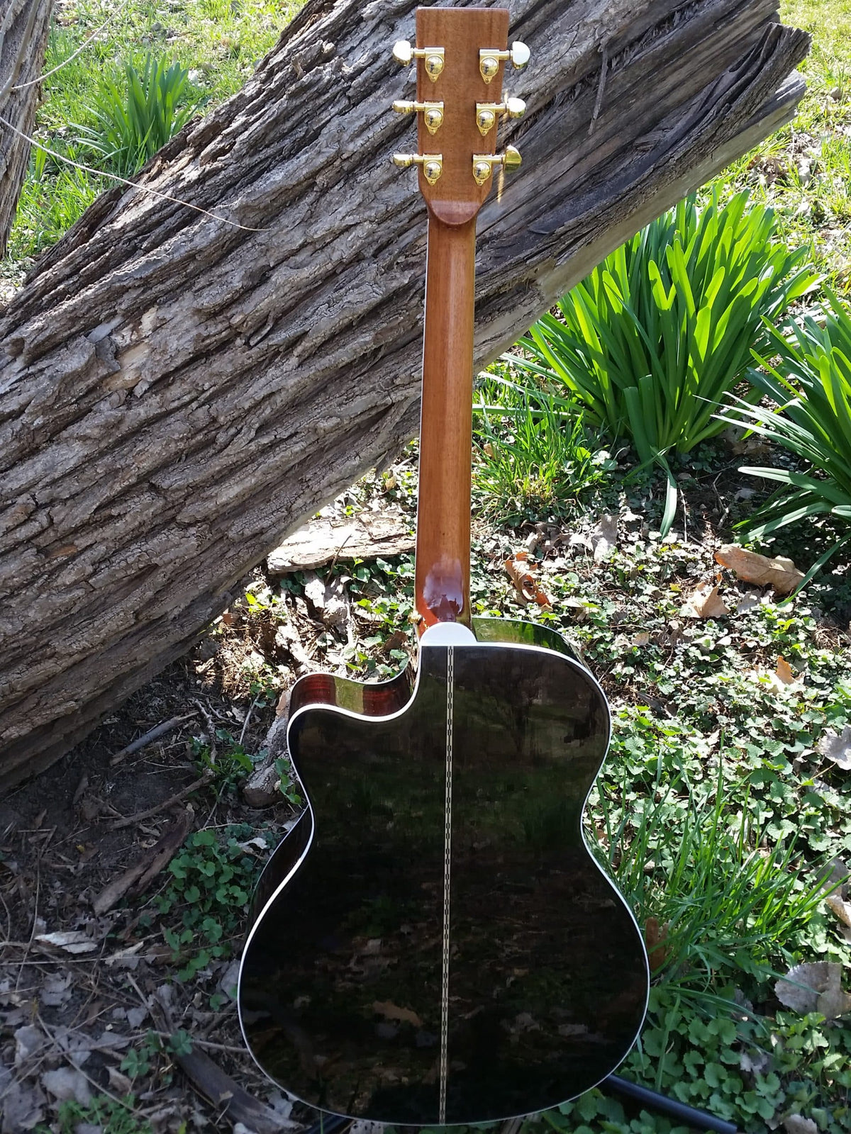 zad80ce solid rosewood acoustic guitar