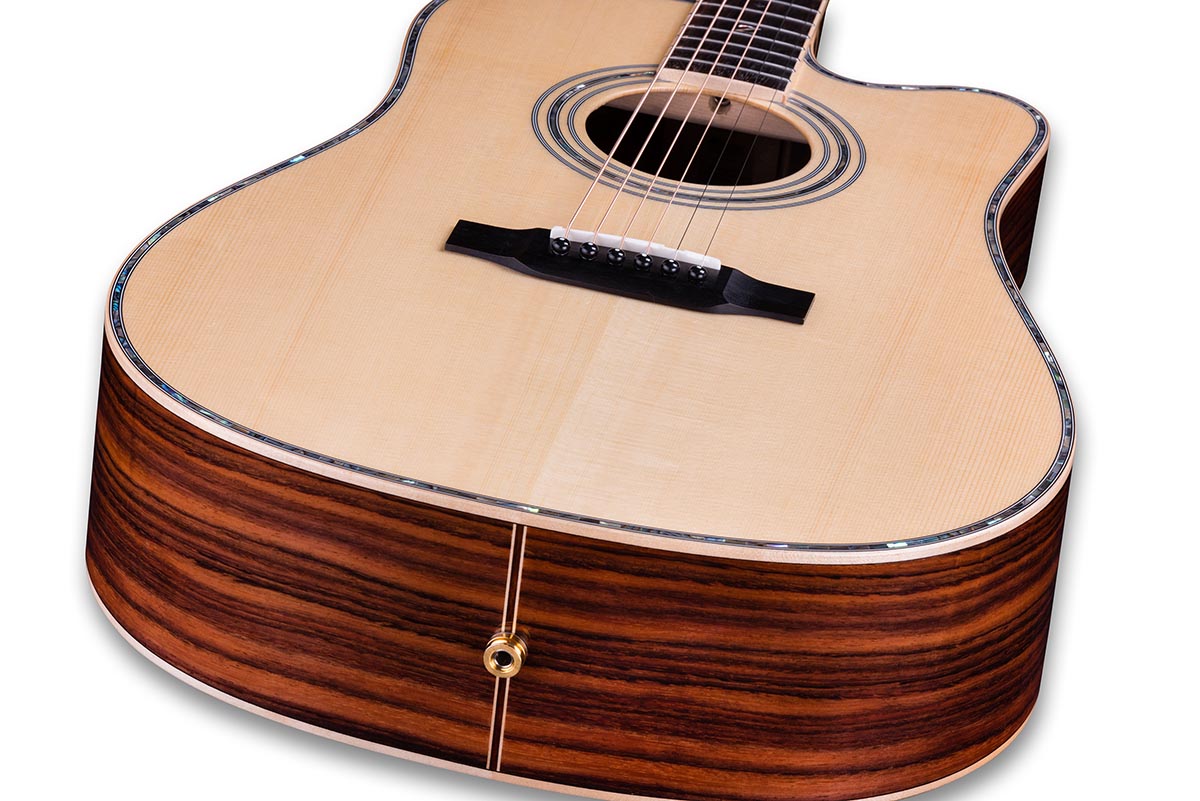 zad900ce solid spruce guitar