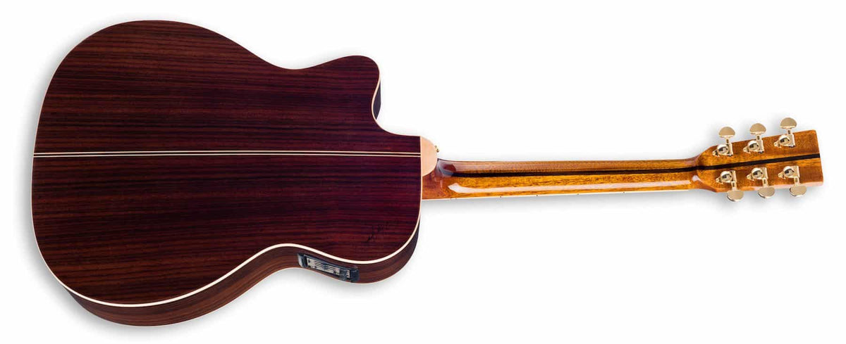 zad900ce solid spruce om size guitar