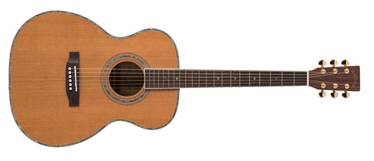 ZAD80 Solid Cedar/Rosewood Acoustic Pro Series Smaller "OM" Size
