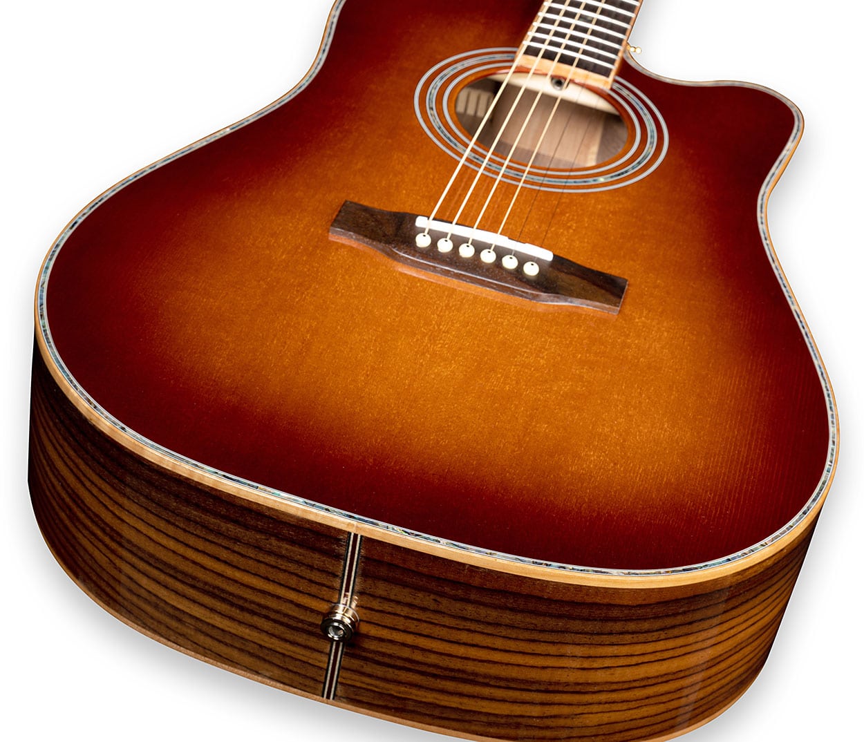 ZAD900CE Solid Spruce/Rosewood Acoustic Electric AURA 50th Anniversary Tobacco Sunburst Pro Series