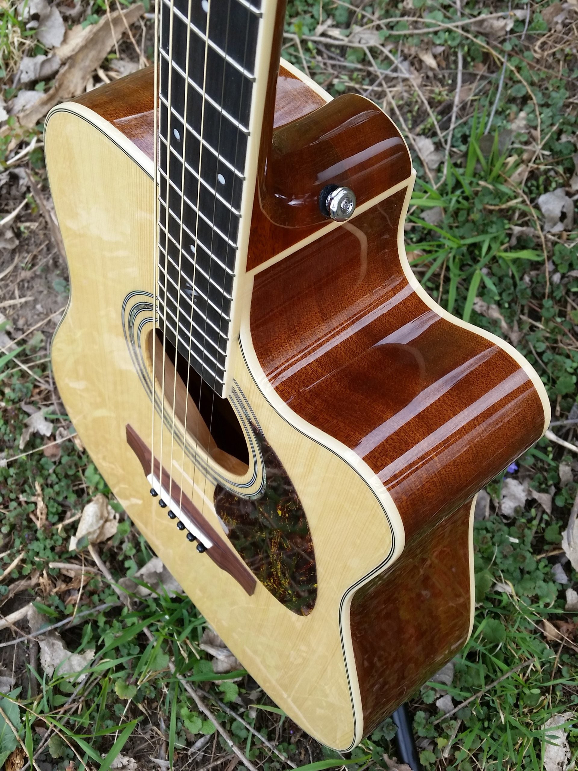 zad50ce natural guitar