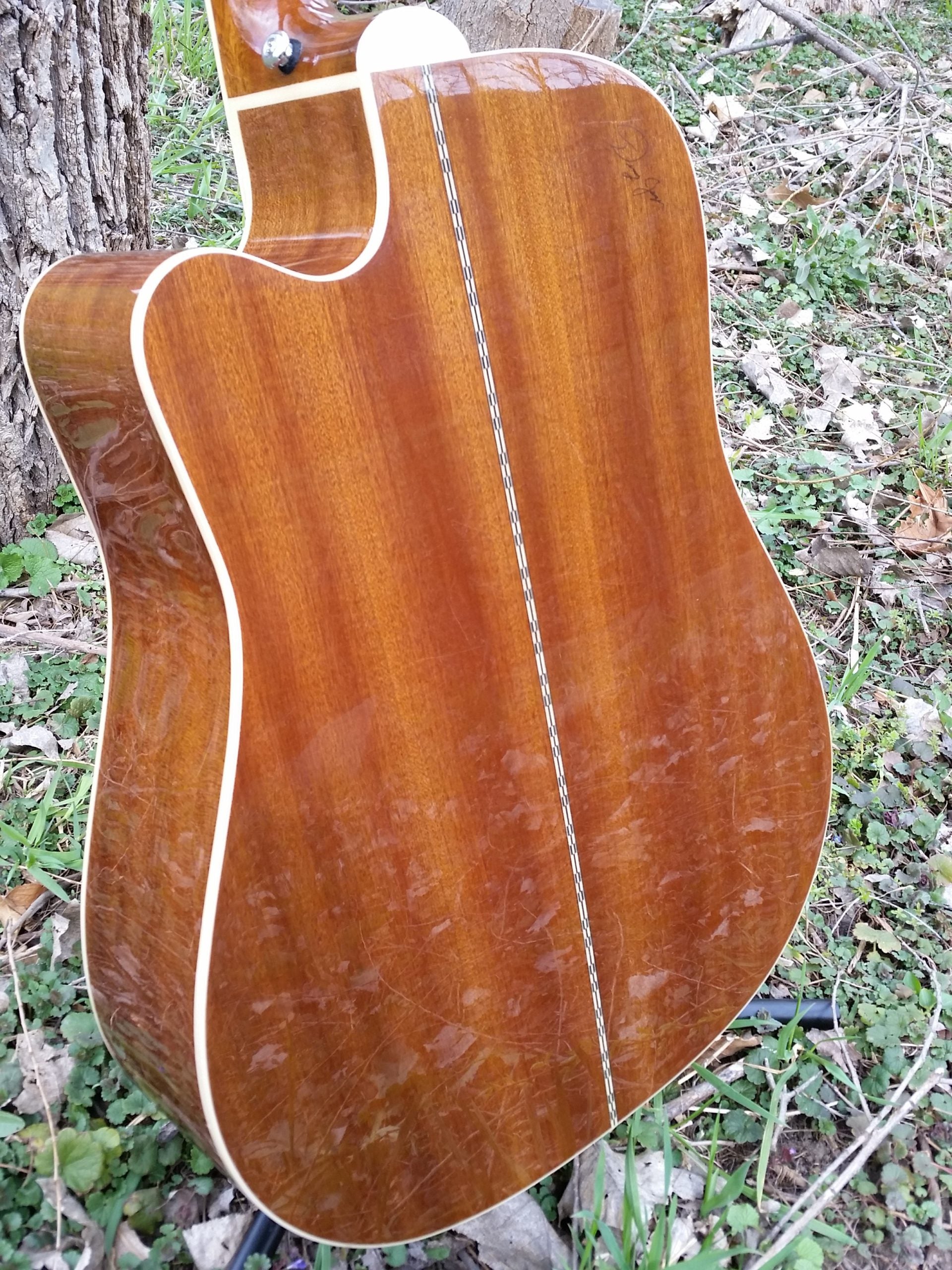 zad50ce natural guitar