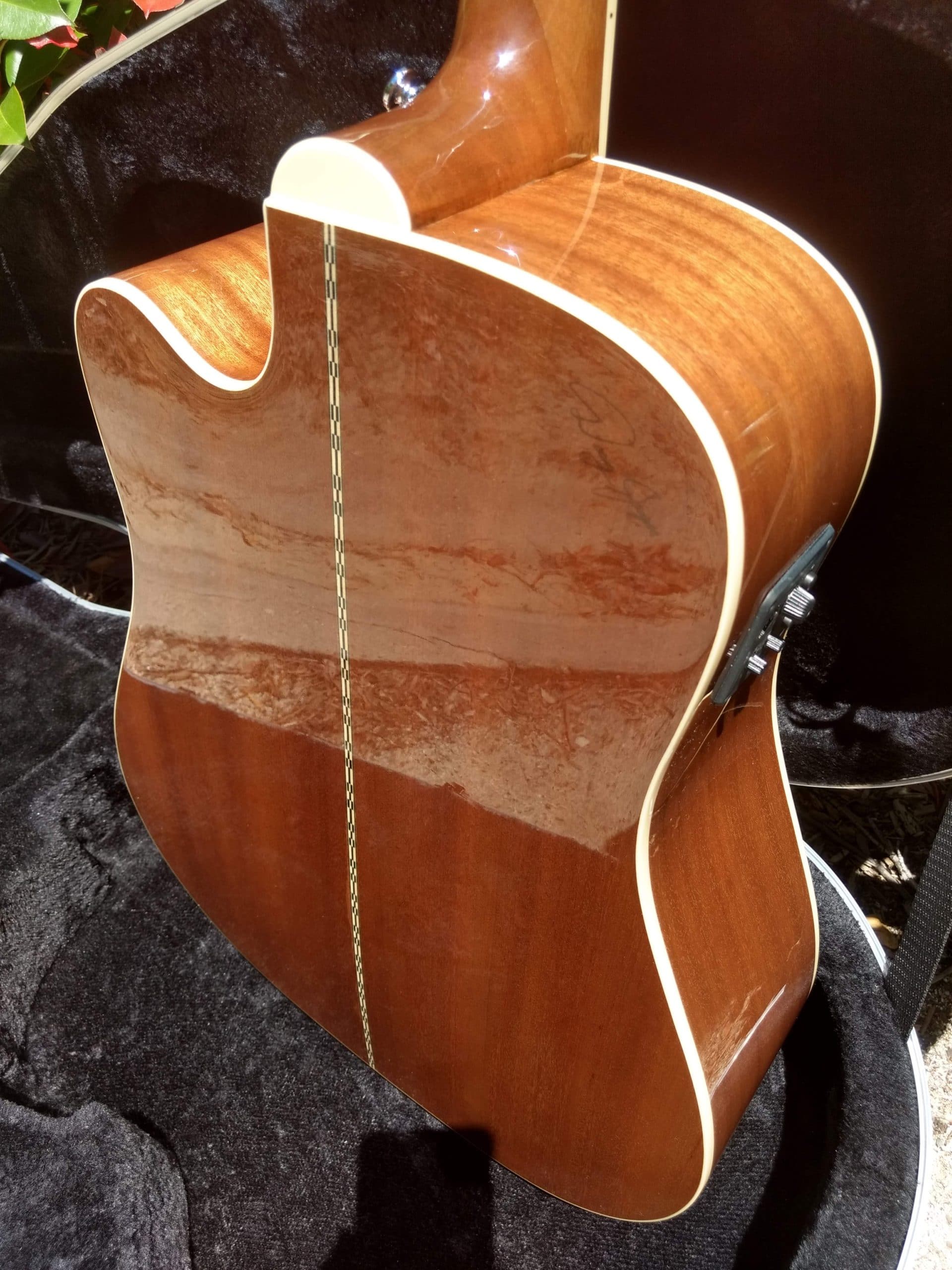 ZAD50CE Solid African Mahogany Acoustic Electric