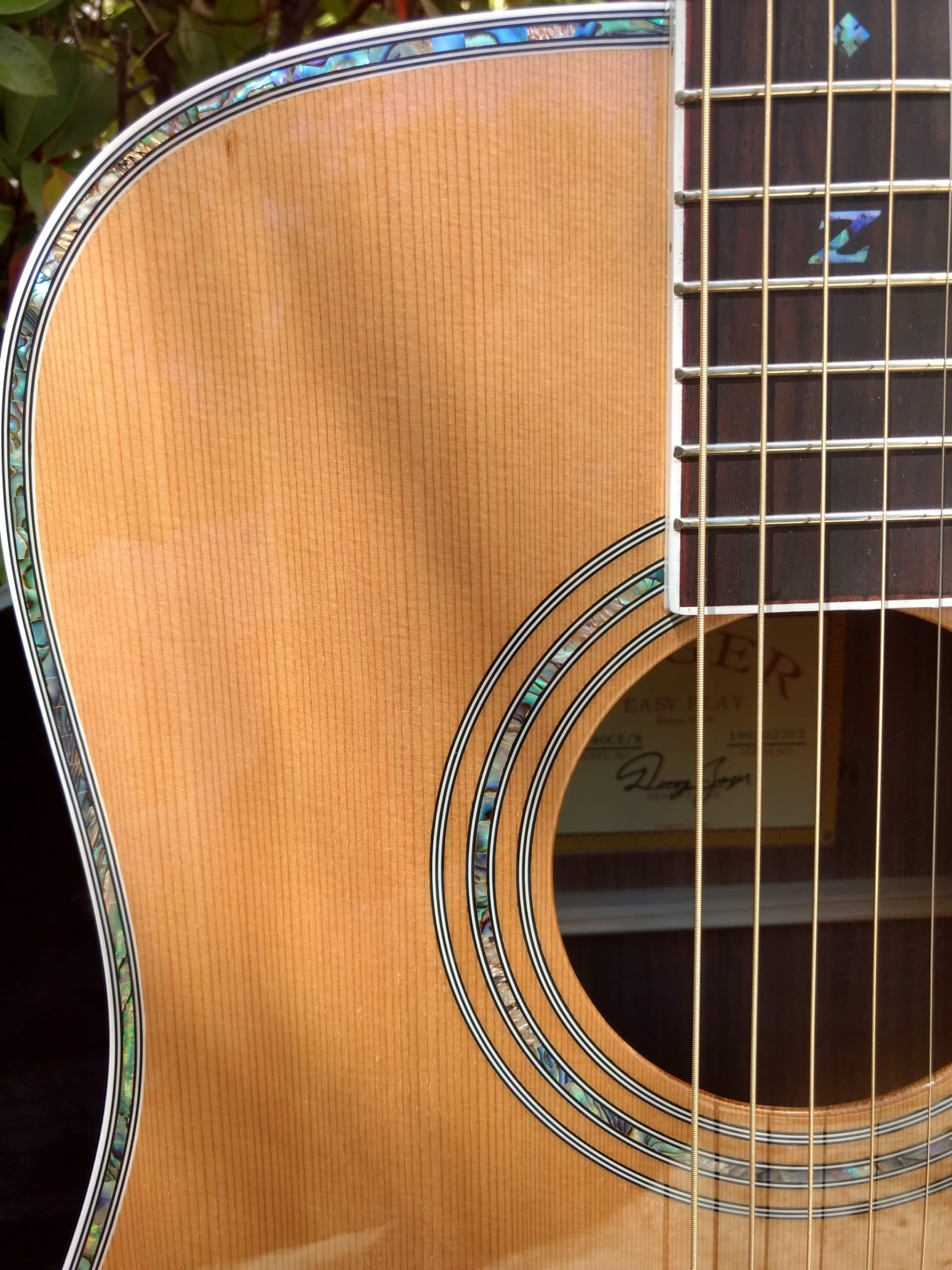 ZAD80CE Solid Cedar/Rosewood Acoustic Electric Pro Series