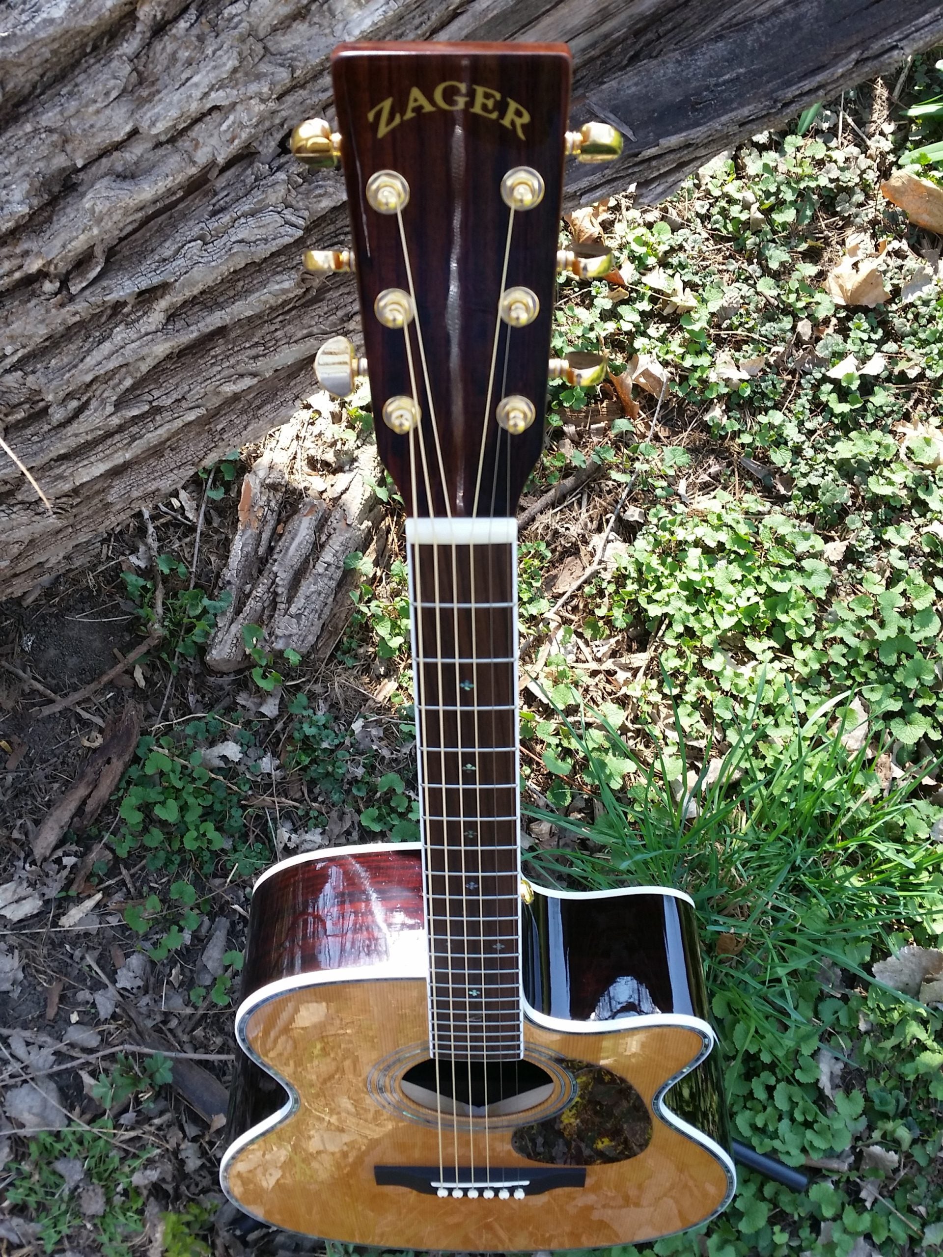 zad80ce solid rosewood acoustic guitar