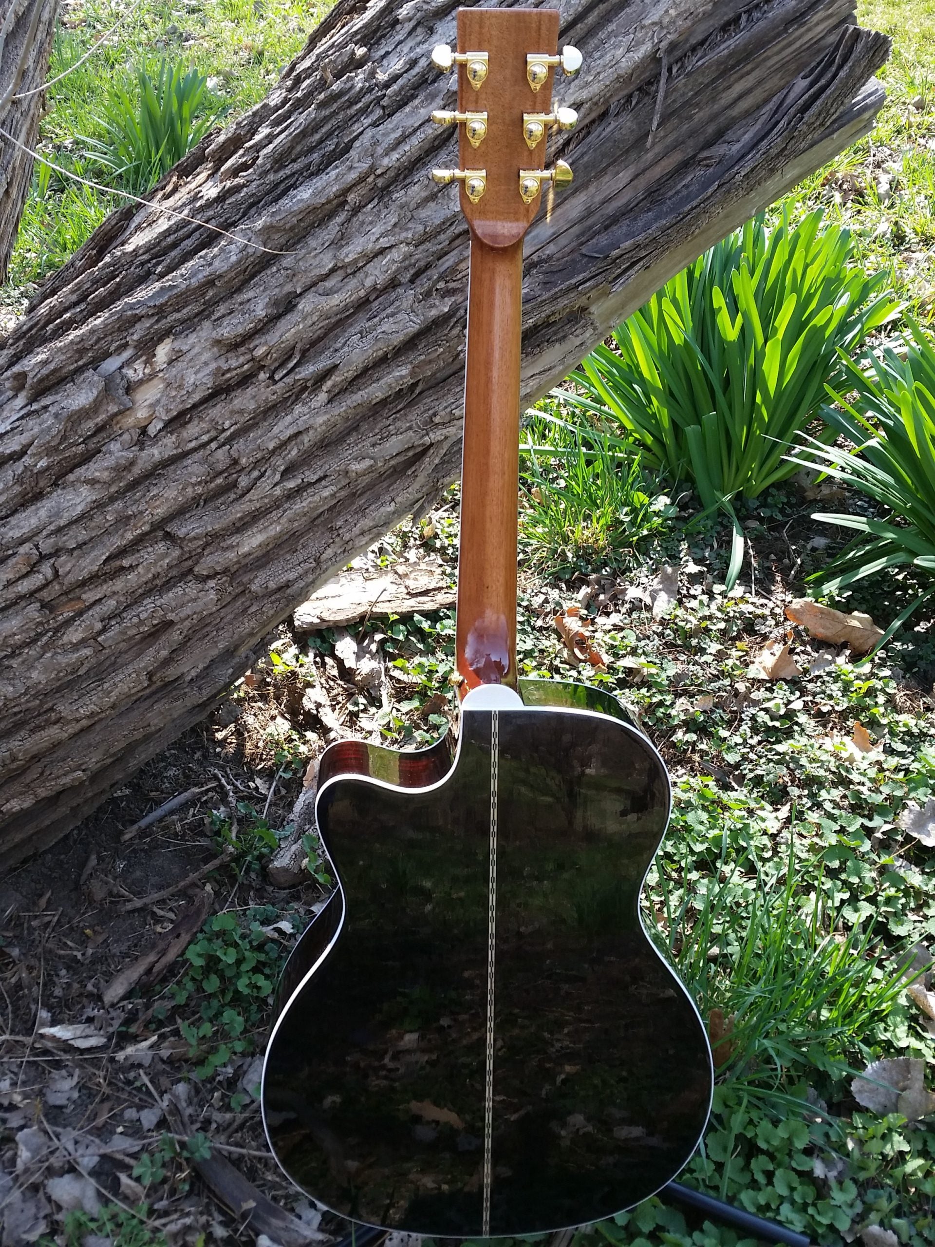 zad80ce solid rosewood acoustic guitar