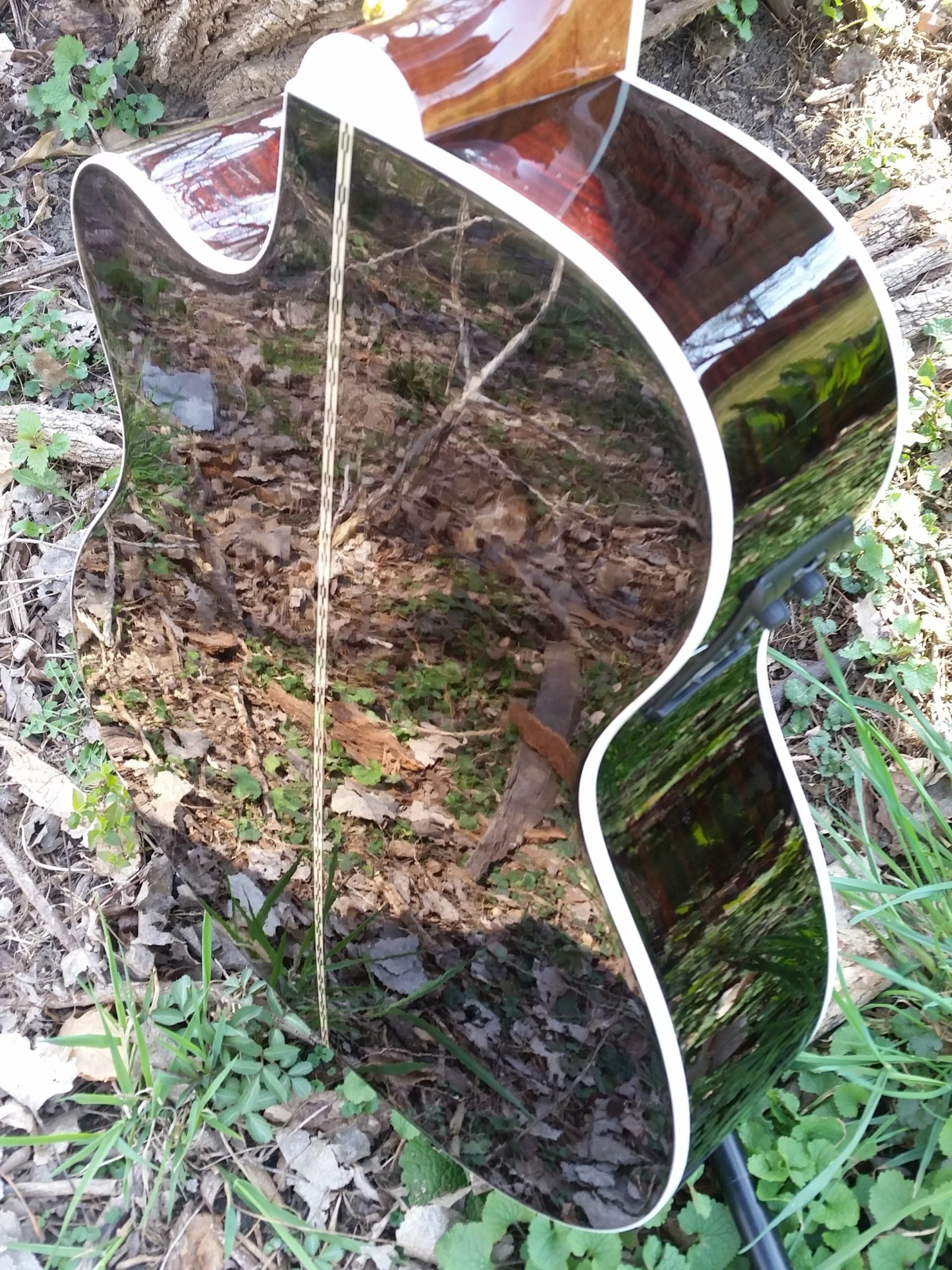 zad80ce solid rosewood acoustic guitar