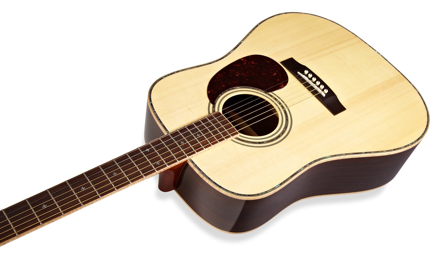 zad900 solid spruce acoustic guitar