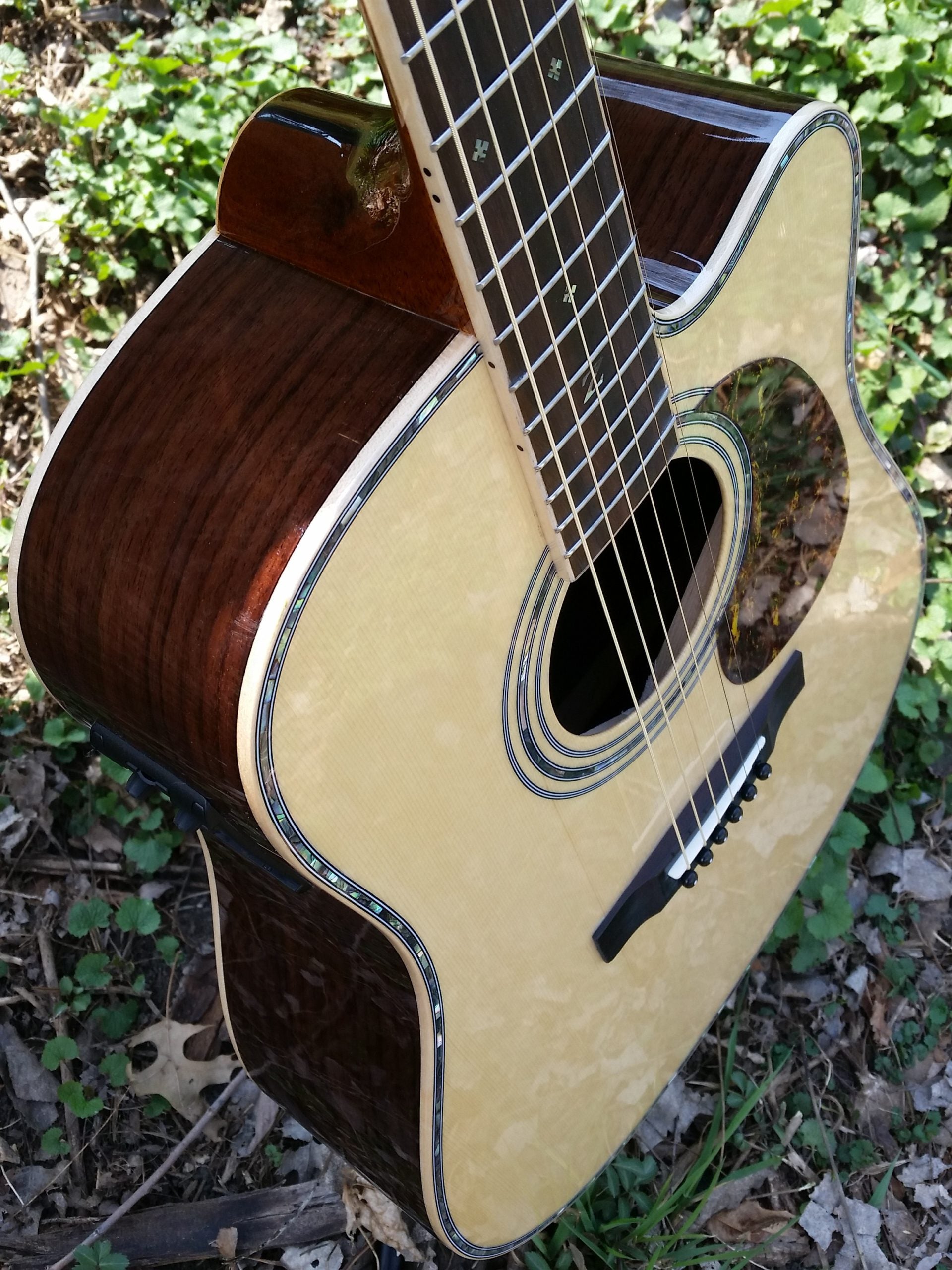 zad900ce solid spruce acoustic guitar