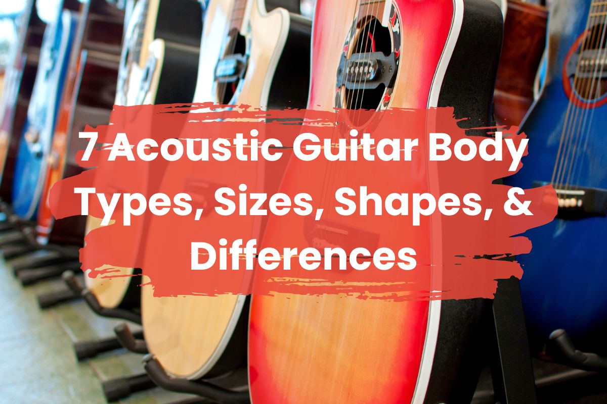 7 Acoustic Guitar Body Types, Sizes, Shapes, &amp; Differences