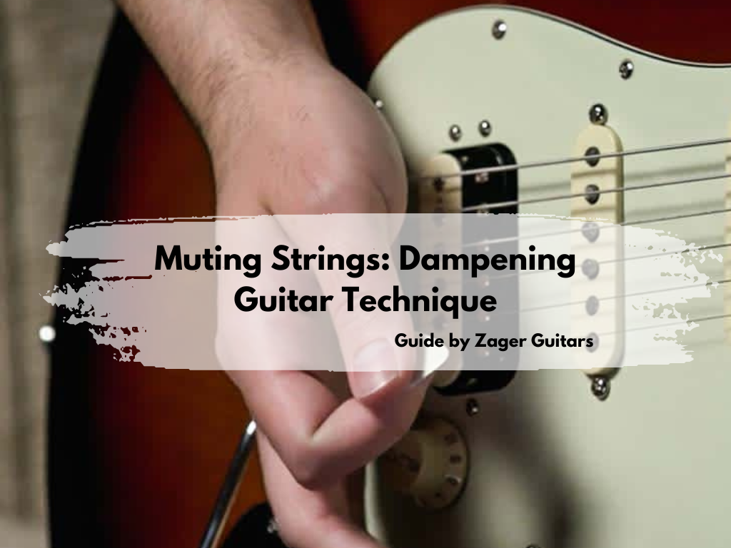 Muting Strings: Dampening Guitar Technique