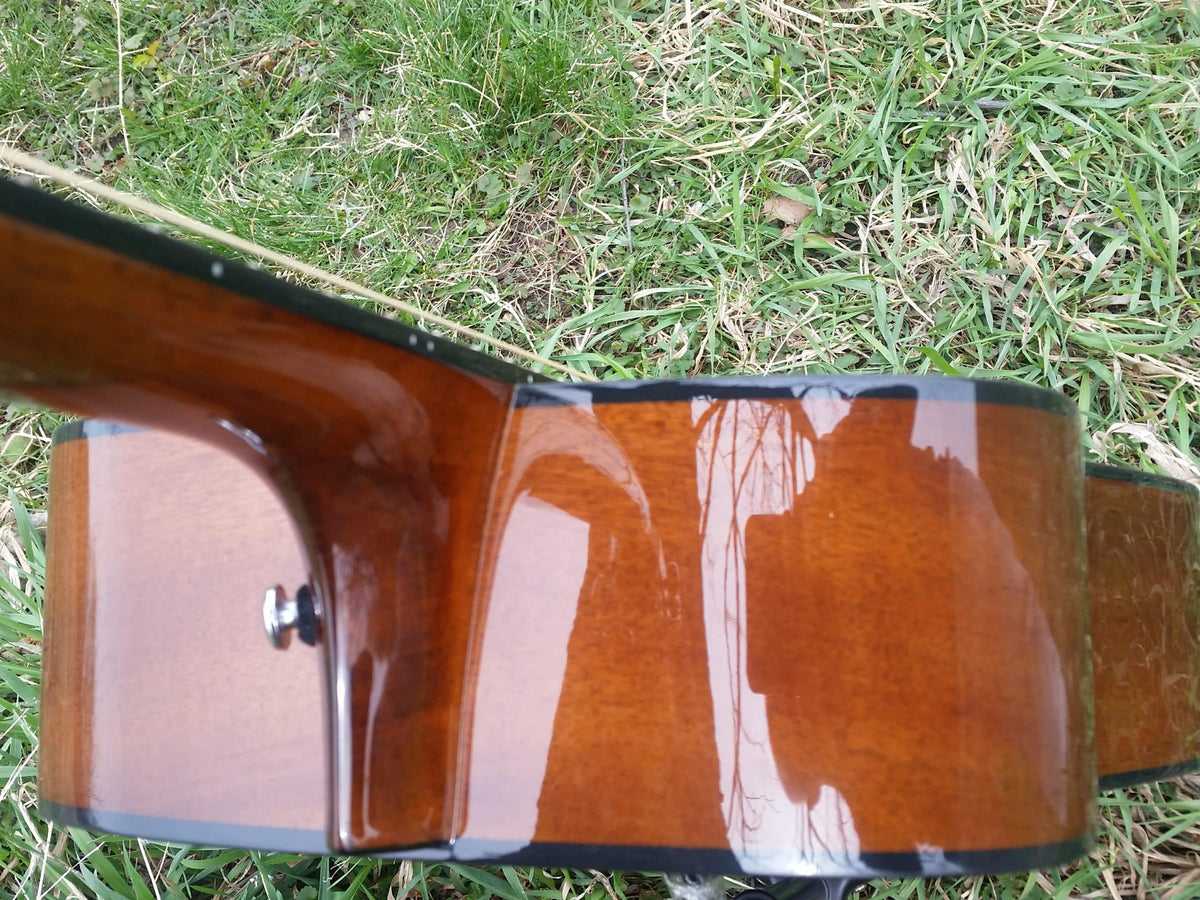 zad20 solid spruce acoustic guitar