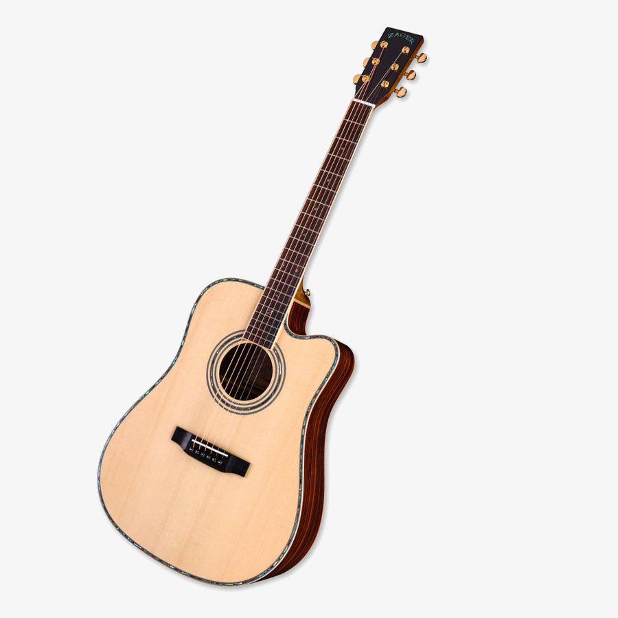 ZAD900CE Solid Spruce/Rosewood Acoustic Electric AURA Pro Series