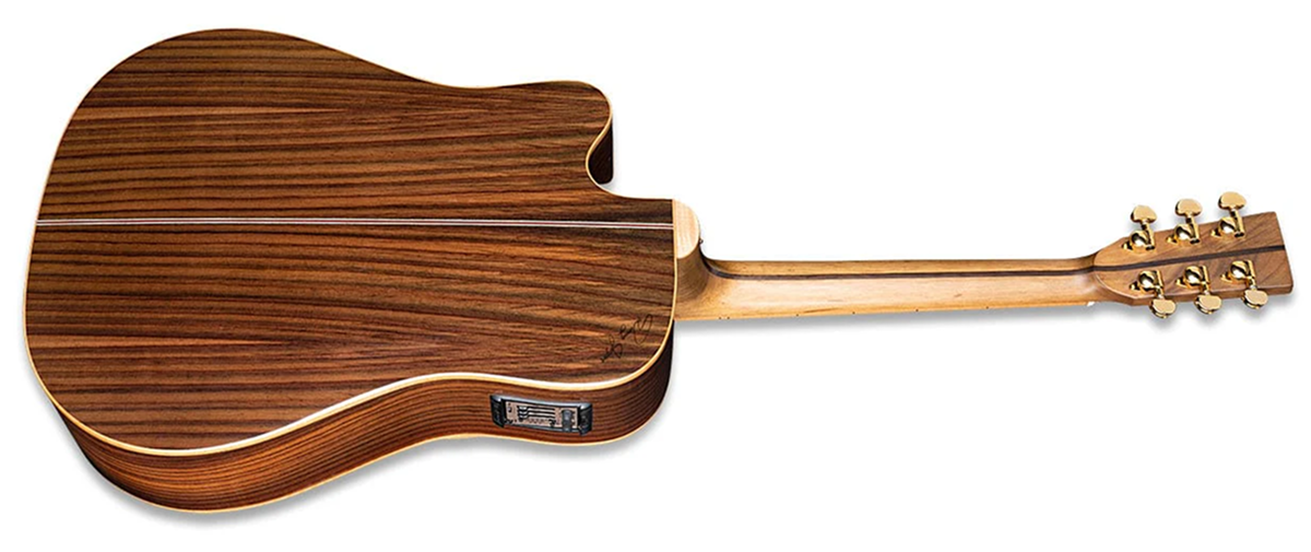 ZAD900CE Solid Spruce/Rosewood Acoustic Electric AURA 50th Anniversary Tobacco Sunburst Pro Series