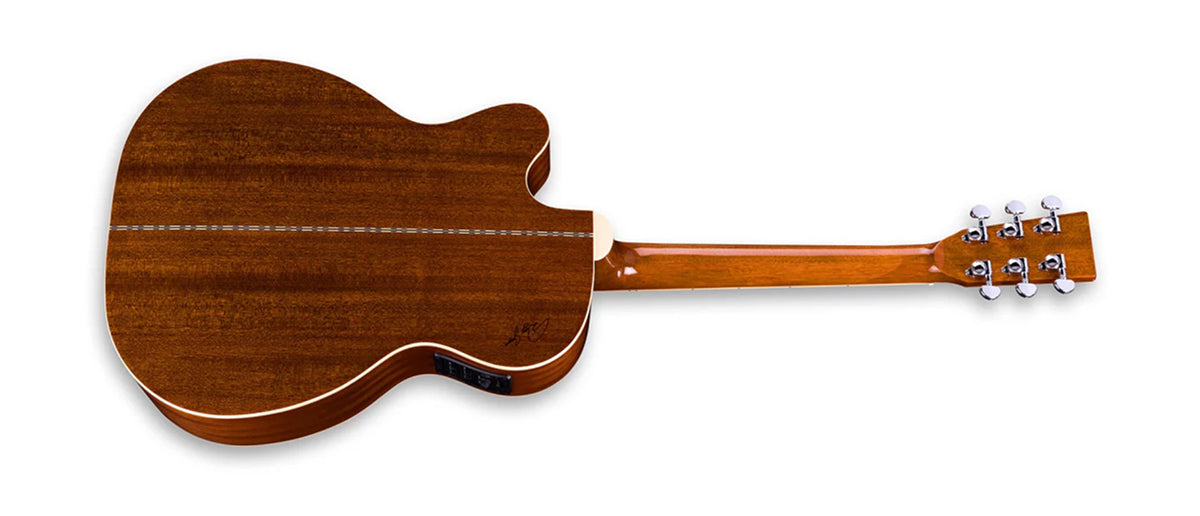 ZAD50CE Solid Spruce/Mahogany Acoustic Electric Smaller “OM” Size