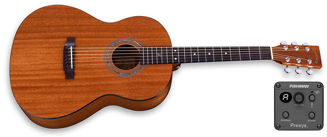 38 inch Parlor Size Solid African Mahogany Acoustic - DEAL OF THE DAY