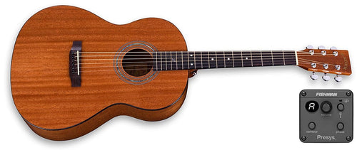 38 inch Parlor Size Solid African Mahogany Acoustic - DEAL OF THE DAY