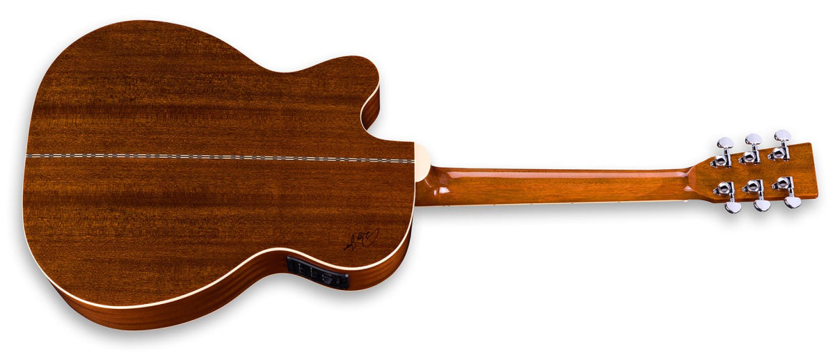 ZAD50CE Solid Spruce/Mahogany Acoustic Electric Smaller “OM” Size