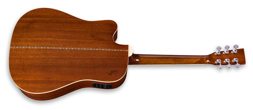 zad50CE sunburst guitar