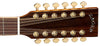 ZAD900CE 12 String Solid Spruce/Rosewood Acoustic Electric AURA Pro Series Black Lacquer