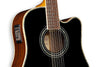 ZAD900CE 12 String Solid Spruce/Rosewood Acoustic Electric AURA Pro Series Black Lacquer