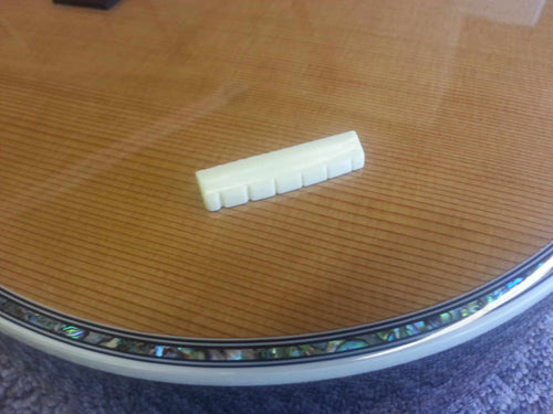 hand carved custom guitar nut