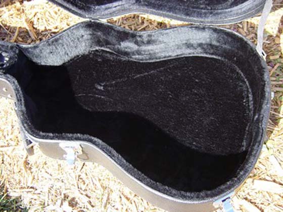 hardshell guitar wood case