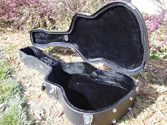 hardshell guitar wood case