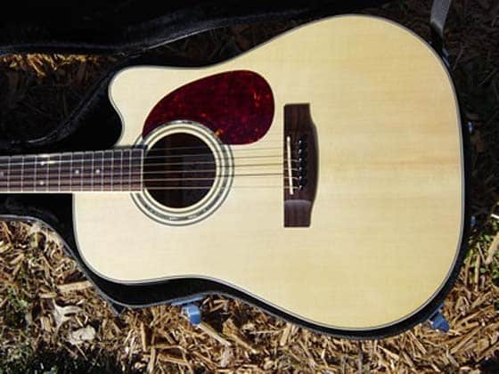 hardshell guitar wood case