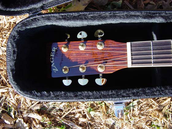 hardshell guitar wood case