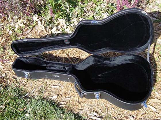 hardshell guitar wood case