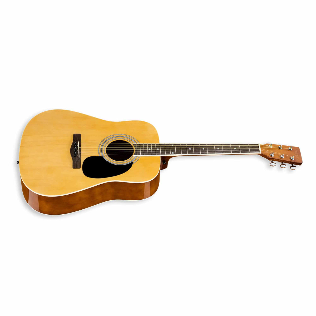 Easy Play No Sore Fingers Acoustic Guitar Package 36 inch Travel Size