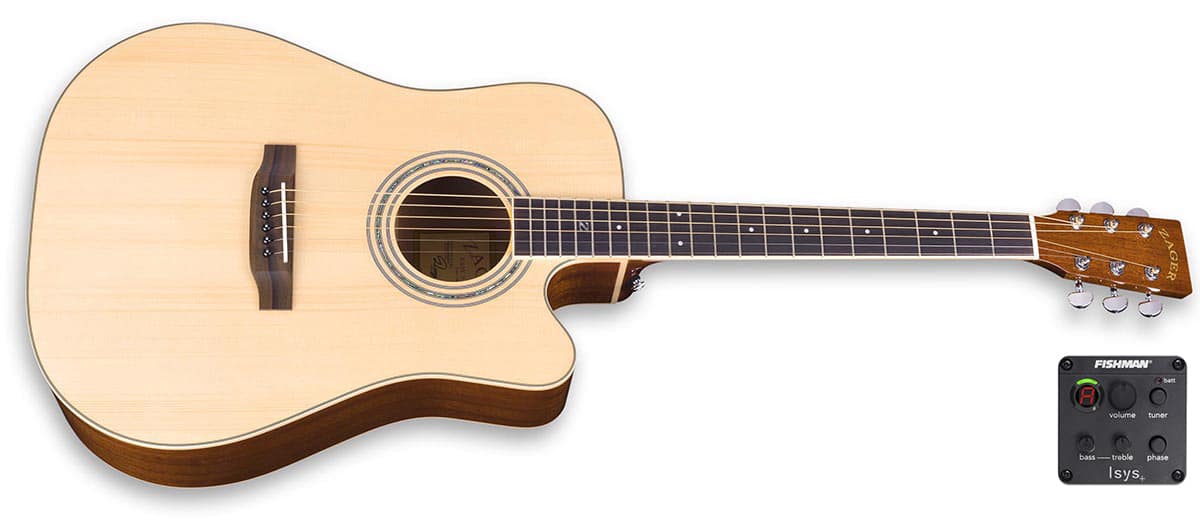 ZAD50CE Solid Spruce/Mahogany Acoustic Electric Natural - Limited Edition